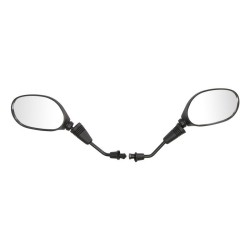 Set oglinzi scuter filet 8mm, negru