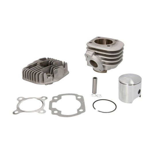 Set motor nicasil Aprilia/Yamaha/Malaguti, orizontal, 80cc, 47mm, bolt 10mm