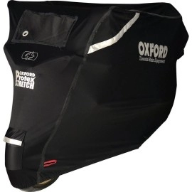 Husa moto Oxford Protex Premium Stretch Fit, negru/gri, marime L