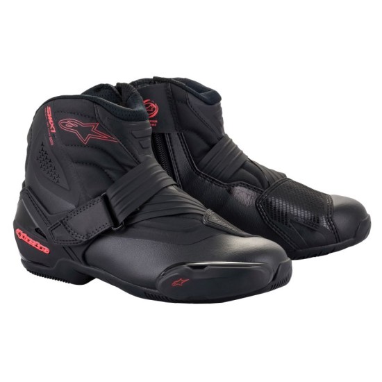 Cizme moto Alpinestars Stella Smx-1 R V2, negru/roz, marime 36