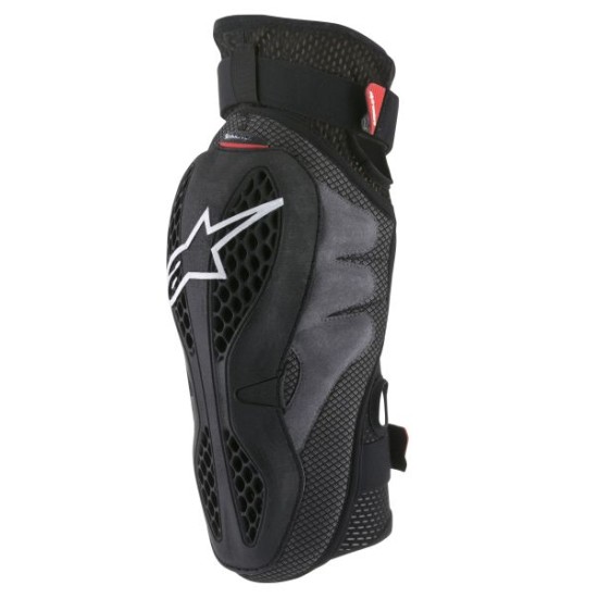 Protectie genunchi cross/enduro Alpinestars MX Sequence, negru/rosu, marime 2XL