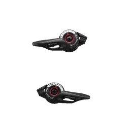 Manete de schimbator Shimano Tourney SL-TZ500, 6X3 Vit., stanga neindexata, Revo, cablu 1800Mm/2050mm, camasa neagra 600X600X300mm