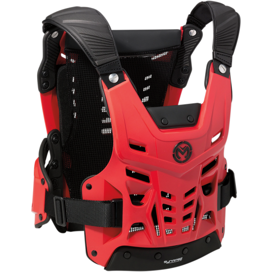Protectie corp Moose Racing Synapse Lite, negru/rosu, marime XL/2XL
