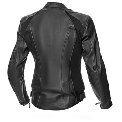 Geaca moto piele dame Adrenaline Siena, negru, marime XS