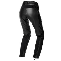Pantaloni moto piele dame Adrenaline Siena, negru, marimeM