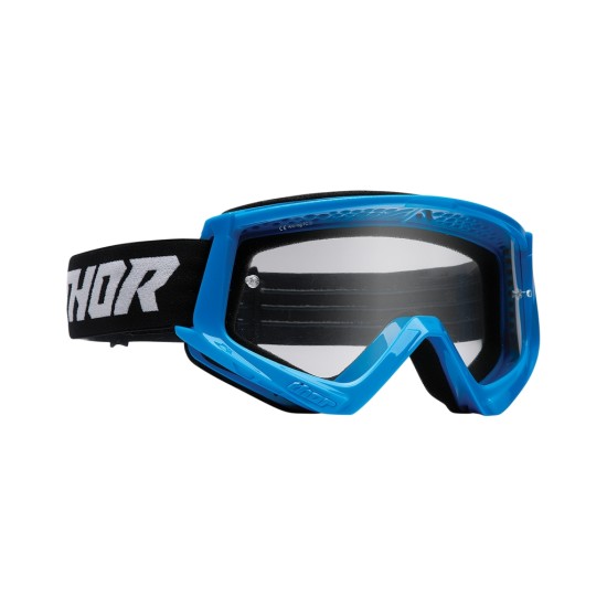 Ochelari cross/atv Thor Combat Racer, albastru/negru