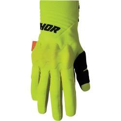 Manusi cross/atv Thor Rebound, negru/fluo, marime S