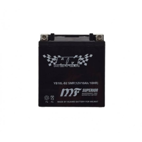Baterie moto YB10L-B2 12v10ah, WM