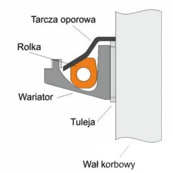 Set 6 role variator 16x13, 4.5gr, Rival Store
