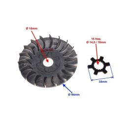 Capac variator scuter 2T Keeway, interior 16mm