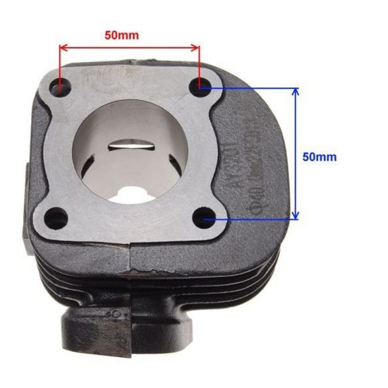 Set motor Minarelli Aprilia-Yamaha-Malaguti orizontal, racire aer 50cc