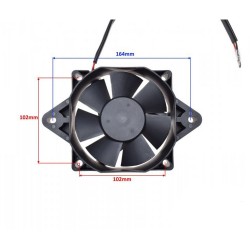 Ventilator racire radiator cu protectie electronica atv 200-250cc