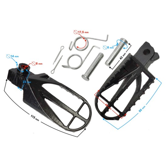 Set scarite cross 250 4T