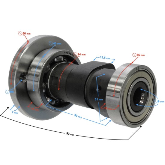 Ax cu came cross 250 / Loncin, racire aer