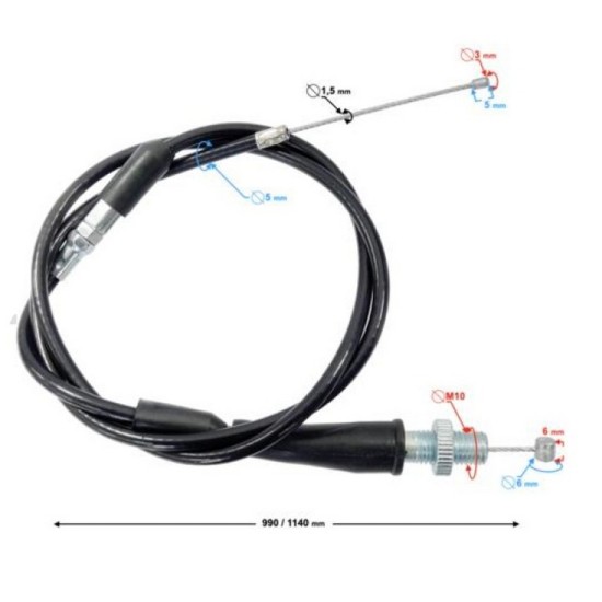 Cablu acceleratie cross 250