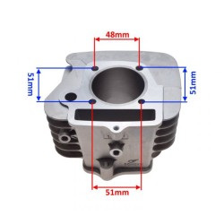 Set motor cross 140cc YX140 piston 56mm bolt 13mm