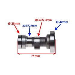 Ax cu came cross 140cc YX140