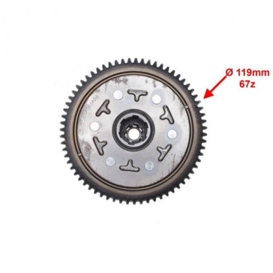 Ambreiaj complet cross 140cc YX140 67 dinti