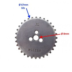 Pinion distributie cross 140 YX140