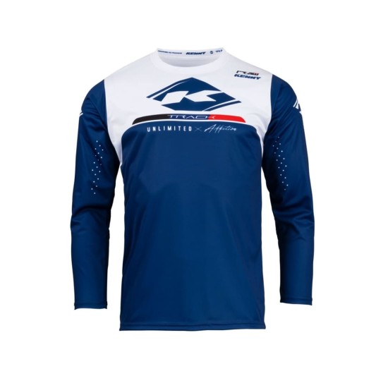 Tricou cross/enduro Kenny Racing albastru/alb marime M