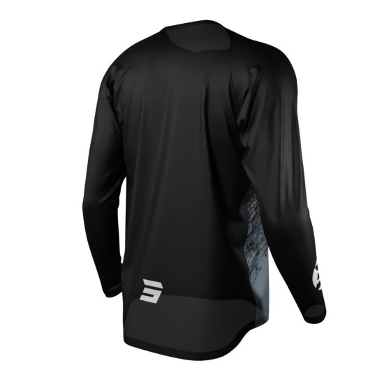 Tricou cross/enduro Shot Racing Devo Roll negru/gri/alb marime XL