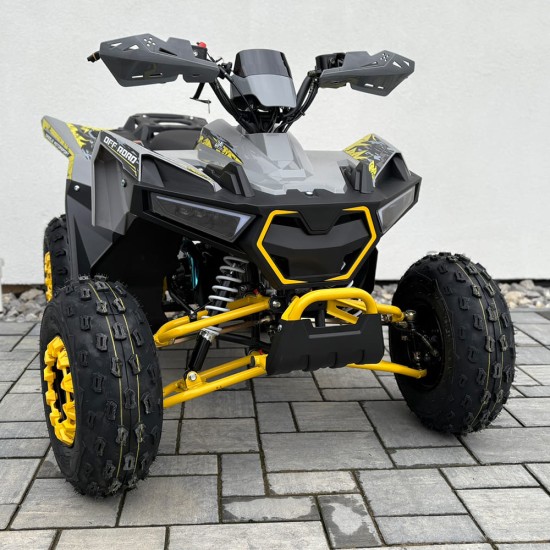 Atv 125cc Rival AFF 8" automat 4T benzina gri/galben