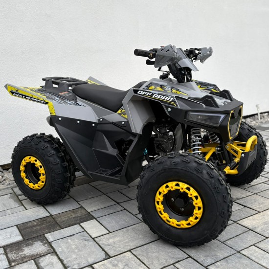 Atv 125cc Rival AFF 8" automat 4T benzina gri/galben