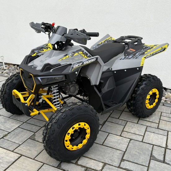 Atv 125cc Rival AFF 8" automat 4T benzina gri/galben