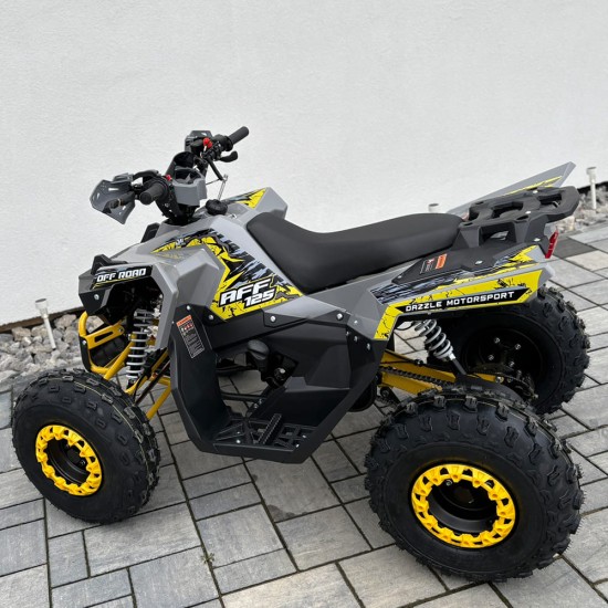 Atv 125cc Rival AFF 8" automat 4T benzina gri/galben