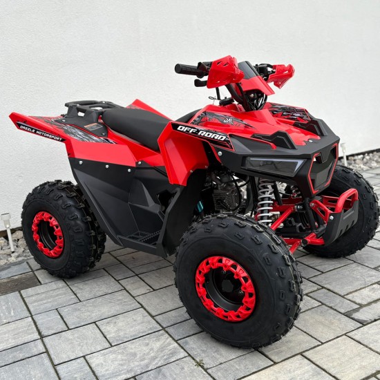 Atv 125cc Rival AFF 8" automat 4T benzina rosu