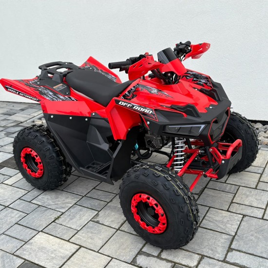 Atv 125cc Rival AFF 8" automat 4T benzina rosu