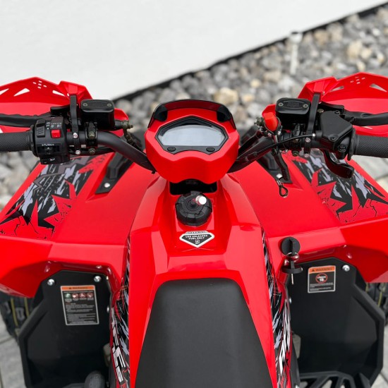 Atv 125cc Rival AFF 8" automat 4T benzina rosu
