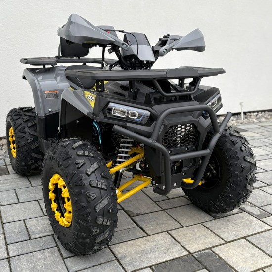 Atv 125cc Rival AFN 8" automat 4T benzina gri/galben