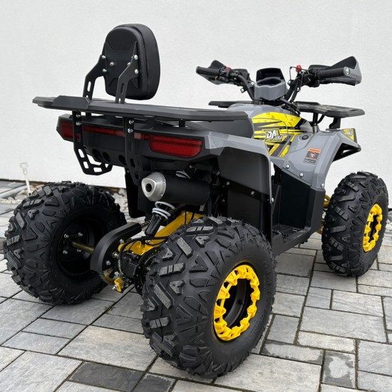 Atv 125cc Rival AFN 8" automat 4T benzina gri/galben