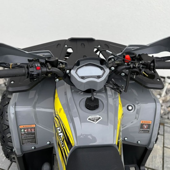 Atv 125cc Rival AFN 8" automat 4T benzina gri/galben