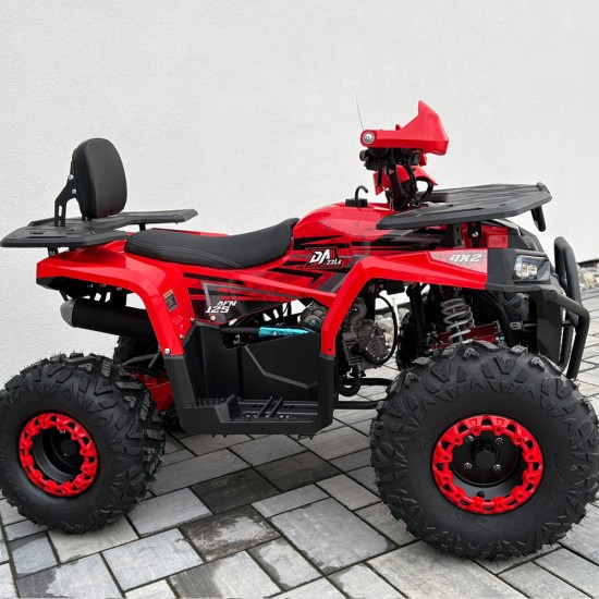 Atv 125cc Rival AFN 8" automat 4T benzina rosu