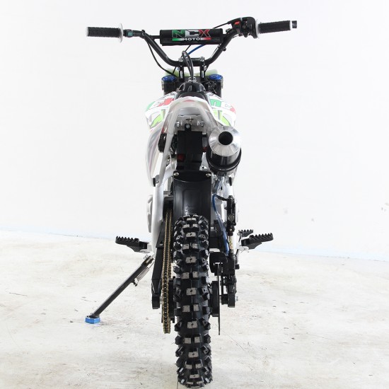 Motocicleta cross 125cc NCX CRX 4T benzina 14/12" negru/verde/roz