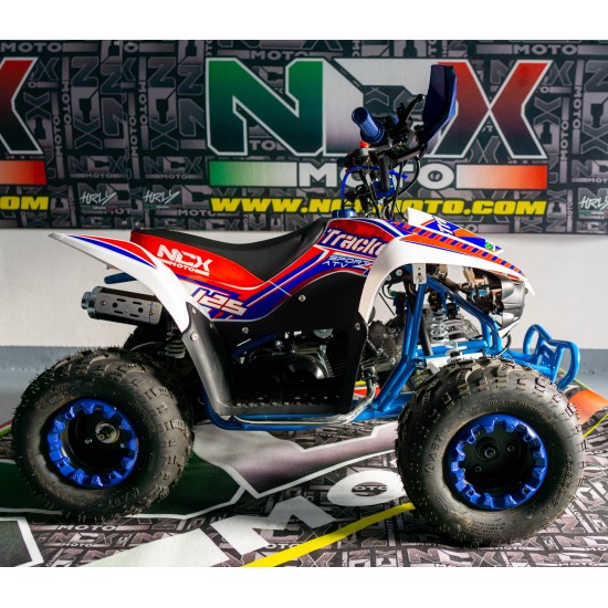 Atv NCX Tracker 7" 125cc 4T benzina rosu