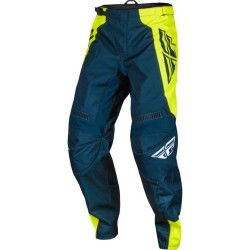 Pantaloni cross/atv Fly Racing F-16 alb/albastryu/fluo marime 30