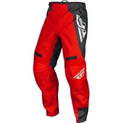Pantaloni cross/enduro Fly Racing F-16 alb/gri/rosu marime 40