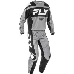 Pantaloni cross/atv Fly Racing F-16 alb/negru marime 30