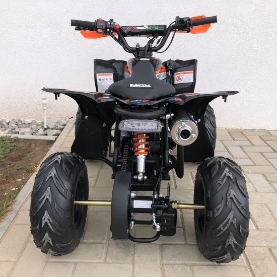 Atv 125cc NCX Furious Six Sport 6 4T benzina negru/portocaliu