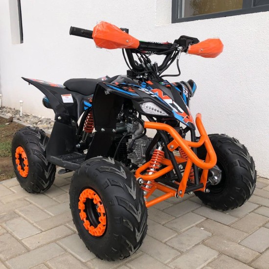 Atv 125cc NCX Furious Six Sport 6 4T benzina negru/portocaliu