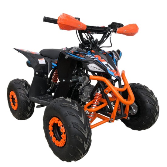 Atv 125cc NCX Furious Six Sport 6 4T benzina negru/portocaliu