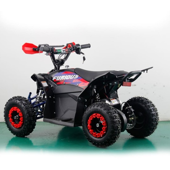 Atv electric copii NCX Furious Big 1000W 6" rosu