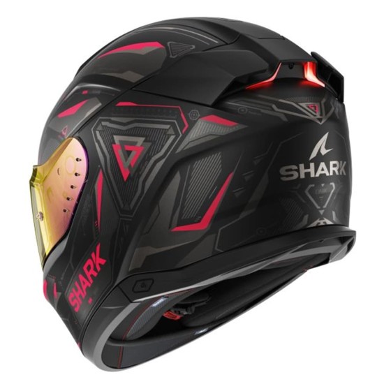 Casca integrala Shark Skwal i3 negru/gri/rosu marime L