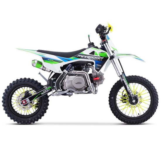 Motocicleta cross 125cc MNR Rocket DK 14/12" 4T benzina verde