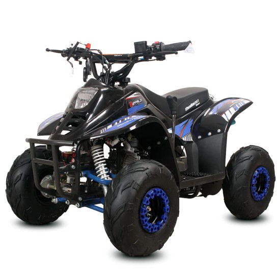 Atv copii 110cc Mini Rocket Buffalo 6" automat 4T benzina albastru
