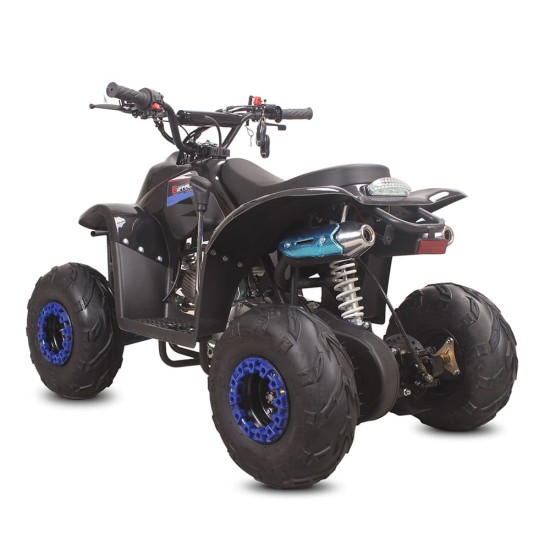 Atv copii 110cc Mini Rocket Buffalo 6" automat 4T benzina albastru