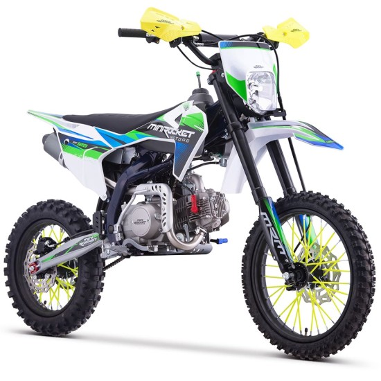 Motocicleta cross 125cc Mini Rocket DT 17/14" 4T benzina albastru